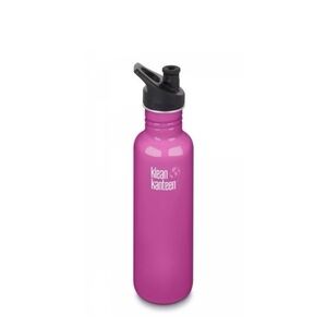 Klean Kanteen‎ Wild Orchid Pink Stainless Steel Single Walled Water Bottle 20 Oz